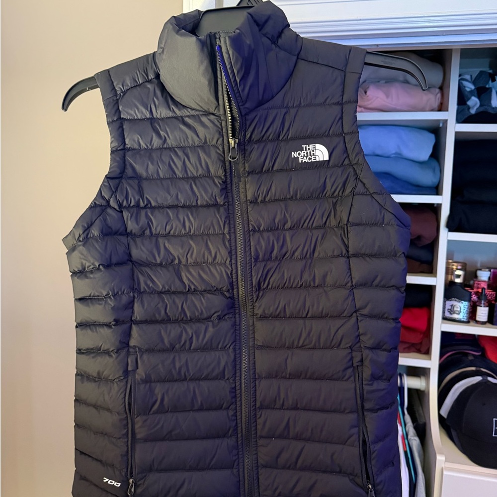 The North Face Black Puffer Vest
